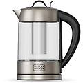 - bollitore elettrico bxke2205e 2200w caraffa in vetro 1 7l filtro in acciaio inox selettore