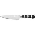 coltello da cuoco 1905 15 cm lunghezza lama 15 cm 28 cm (l) argento/nero