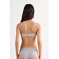 reggiseno a triangolo emma in cotone natural donna grigio taglia 2c