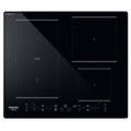 ariston hb 4860c cpne nero da incasso 59 cm piano cottura a induzione 4 fornello(i) (hb4860ccpne)