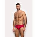 slip rosso con babbo natale hello xmas / stampato / 4 stampato