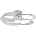 ventilatore da soffitto con luce led 24w rose ventilatore 22w