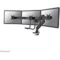 supporto per tre monitor neomounts nm-d775dx3black molla a gas 17-27