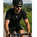 maglia sportiva tecnica graphene / nero / m/l nero