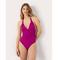 costume intero c/o coppe estraibili iconic-drapery / magenta / 3 magenta