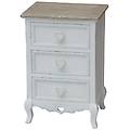 milanihome mobiletto 3 cassetti 44 x 34 x 90 per interno camera cameretta salotto ingresso cucina