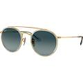Rayban Occhiali Da Sole Round Double Bridge Rb3647n 91233m
