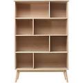 libreria scandinava quercia 165cm ingrid