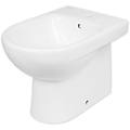 bidet serie selnova pro filo muro in ceramica bianca
