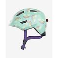casco smiley 3. 0 led blu-grigio bambini s