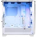 mpg gungnir 300r airflow white computer case midi tower bianco (306-7g21w21-w57)