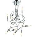 leroy merlin plafoniera moderno plafo melodia cromo 9xe14 9 x e14 cromo