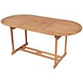- tavolo da pranzo da esterno 180x90x75 cm teak