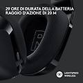 g g733 auricolare wireless a padiglione giocare nero (981-000864)