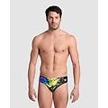 slip uomo black multi