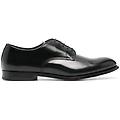 scarpa derby nera in pelle