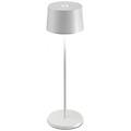 - lampada da tavolo olivia ricaricabile potenza 2 2 watt colore bianco
