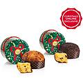 duo panettone tradizionale & panettone chocoviar