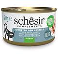 cat soft adult filetti in gelatina alimento complementare lattina 70 gr tonnetto e nasello
