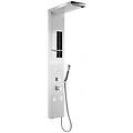 colonna doccia multifunzione mod. city in acciao inox cod. 101f87108
