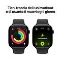 watch series 11 gps + cellular 46mm alluminio-jet black sport band nero s/m