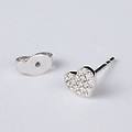 orecchini lobo sophia oro bianco diamante collezione sophia oro bianco