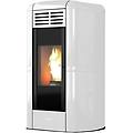 stufa charme canalizzabile bianca la13kr0y