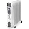 caldorad 11 interno grigio bianco 2500 w riscaldatore ambiente elettrico a olio