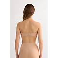 reggiseno a fascia laura in microfibra ultralight donna naturale taglia 5b
