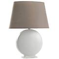 leroy merlin lampada da tavolo shabby zen/g grigio in ceramica