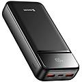 - batteria esterna 20000mah con usb-c e 2 usb schermo led compatta nero