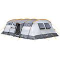 tenda da campeggio a tunnel hurricane per 8 persone con paravento cucito
