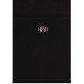 felpa donna con zip e collo alto in viscosa ottoman cannetè nero donna small