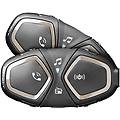 connect bluetooth comunicazione sistema double pack nero unica taglia