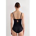 body francesca in microfibra ultralight donna nero taglia 4b