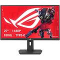 monitor gaming 27'' hdr fast ips 2560x1440 320hz compatibile g-sync nero