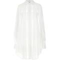 camicia tulle macramé
