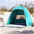 - tenda da spiaggia 3 persone verde mare impermeabile