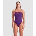 pezzo unico donna water-plum-bright coral