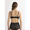 reggiseno balconcino daniela in pizzo donna nero taglia 2c