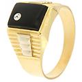 anello uomo oro giallo bianco gl100213
