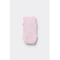 body beb&egrave; spalla larga in 100% cotone stampato rosa tama&ntilde;o 0-3