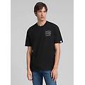 t-shirt in jersey con scritta used