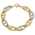 bracciale donna oro giallo bianco gl100735