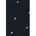 calze corte in cotone a fantasia uomo blu taglia 44-45