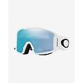 Oakley Maschera Motoslitta Line Miner L Bianco Opaco Prism Snow Sapphire Irid