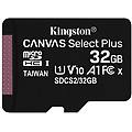 canvas select plus sdcs2-32gbsp scheda microsd classe 10 senza adattatore sd 32 gb
