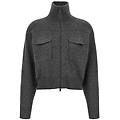 cardigan lana 'shiny zipper pull'