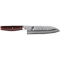 Miyabi 6000 Mct Coltello Santoku Liscio 18 Cm Marrone