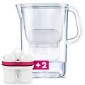 aqualizer caraffa filtrante con 2 cartucce filtranti al magnesio incluse